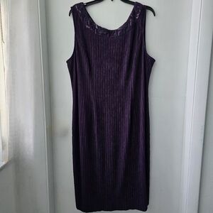 Women's 3/4 Sleeve Crew Neck Solid Jacket Dress